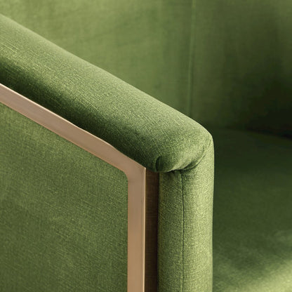 Tierra Olive Velvet Dining Chair