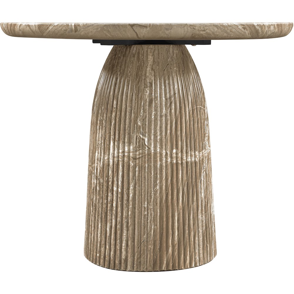 Venosa 36" Beige Concrete Indoor/Outdoor Dining Table