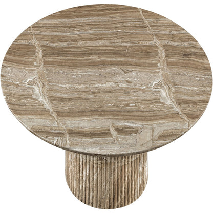 Venosa 36" Beige Concrete Indoor/Outdoor Dining Table