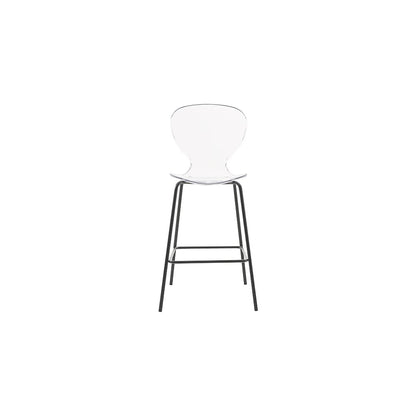 Clarion Matte Black Stool, Set of 2