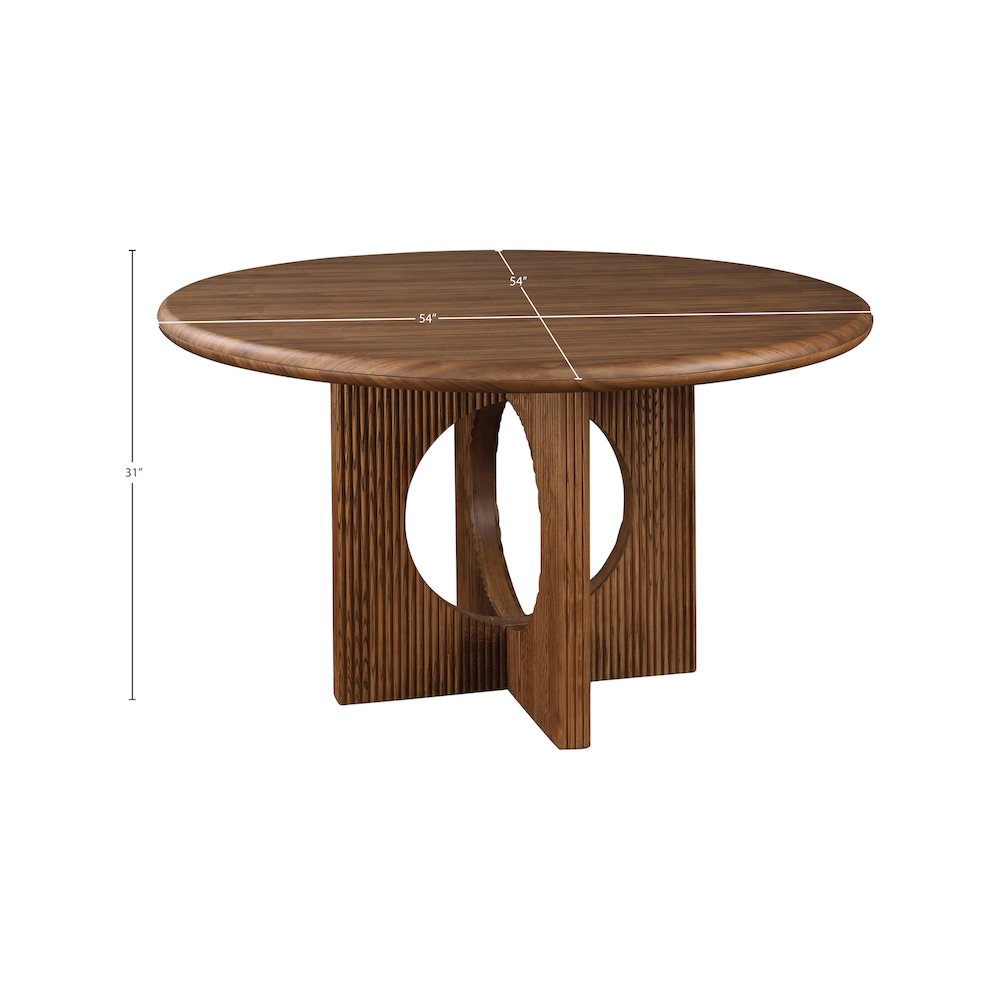 Rivas Walnut Dining Table