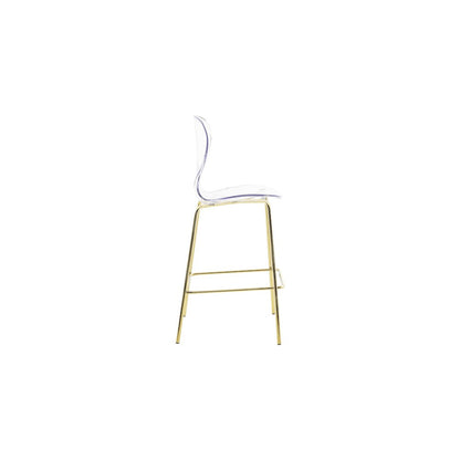 Clarion Gold Metal Stool, Set of 2