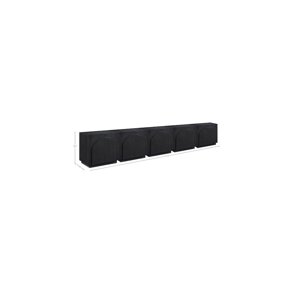 Navona Black Sideboard/Buffet