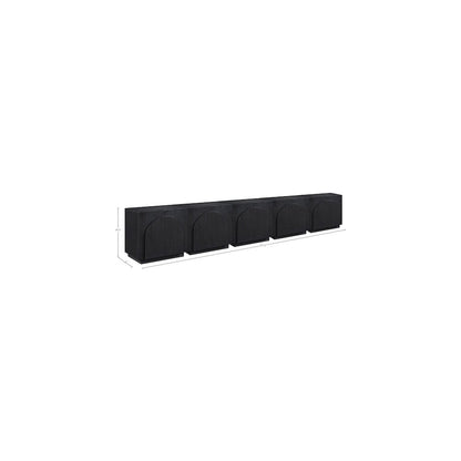 Navona Black Sideboard/Buffet