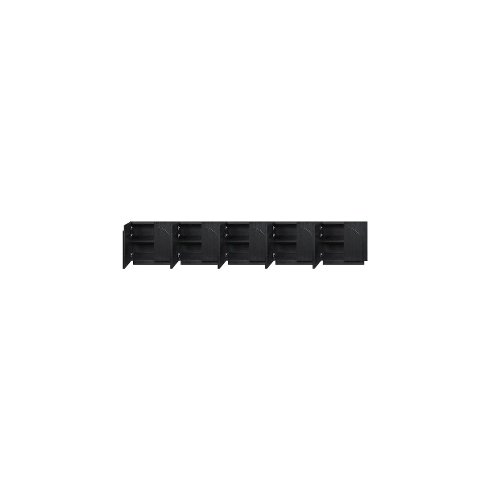 Navona Black Sideboard/Buffet