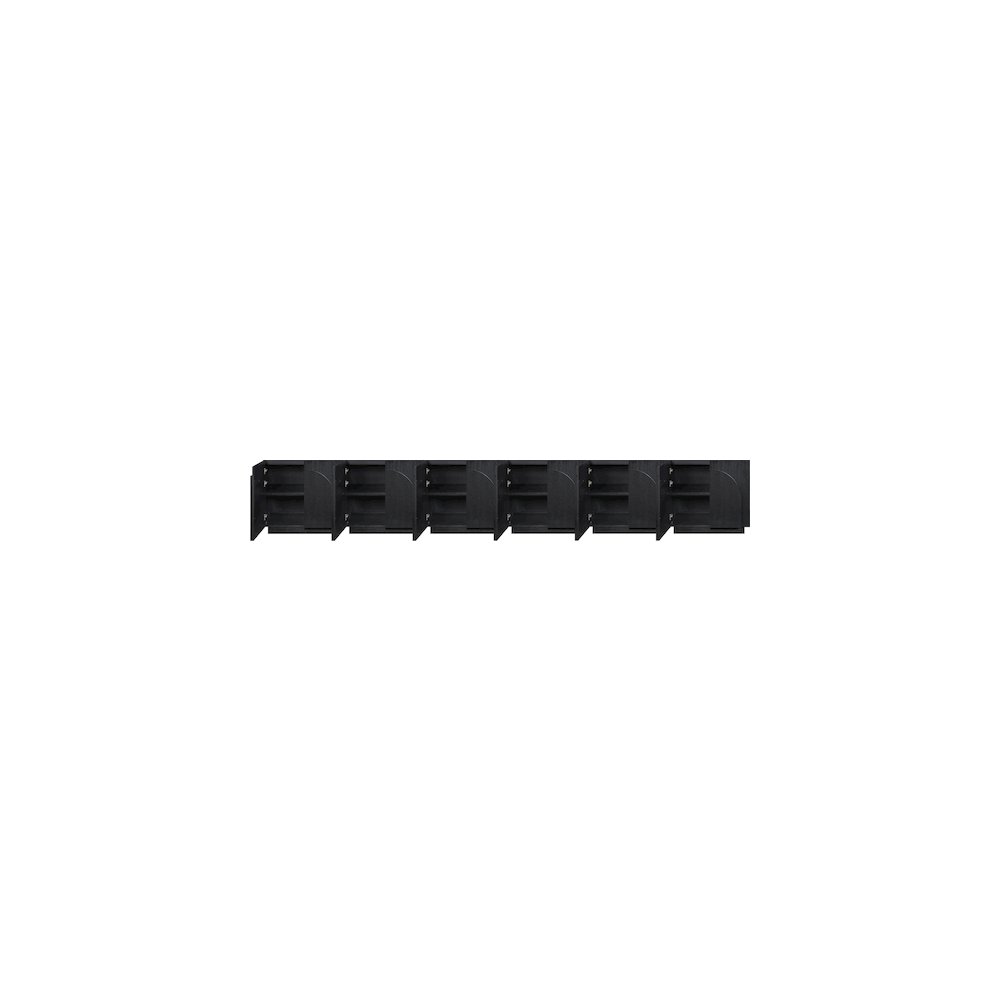 Navona Black Sideboard/Buffet