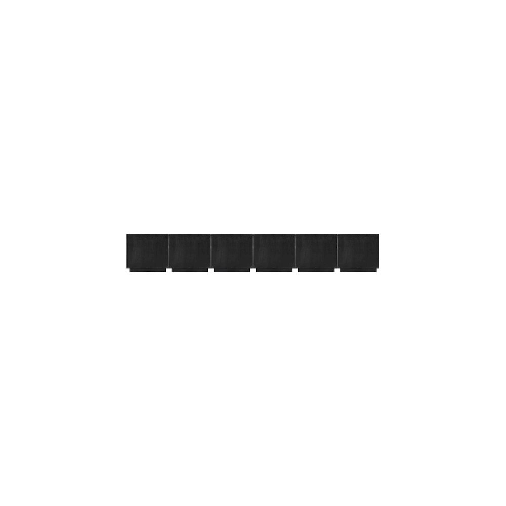 Navona Black Sideboard/Buffet