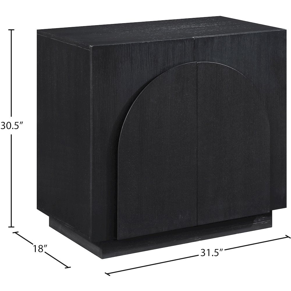 Navona Black Sideboard/Buffet