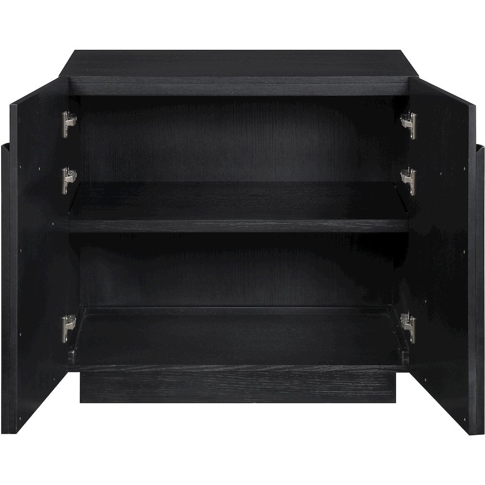 Navona Black Sideboard/Buffet