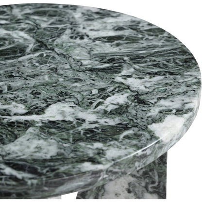 Alba Green Genuine Marble End / Side Table