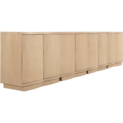 Aveline Natural Oak Veneer 4pc. Sideboard/Buffet