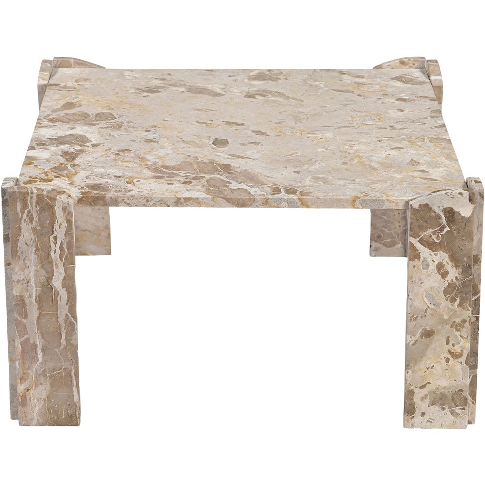 Ravello Beige Genuine Marble Coffee Table