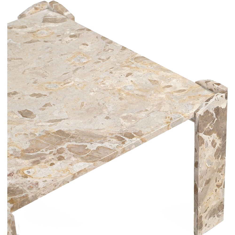 Ravello Beige Genuine Marble Coffee Table