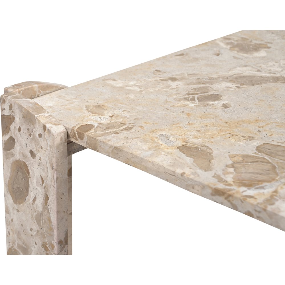 Ravello Beige Genuine Marble Coffee Table