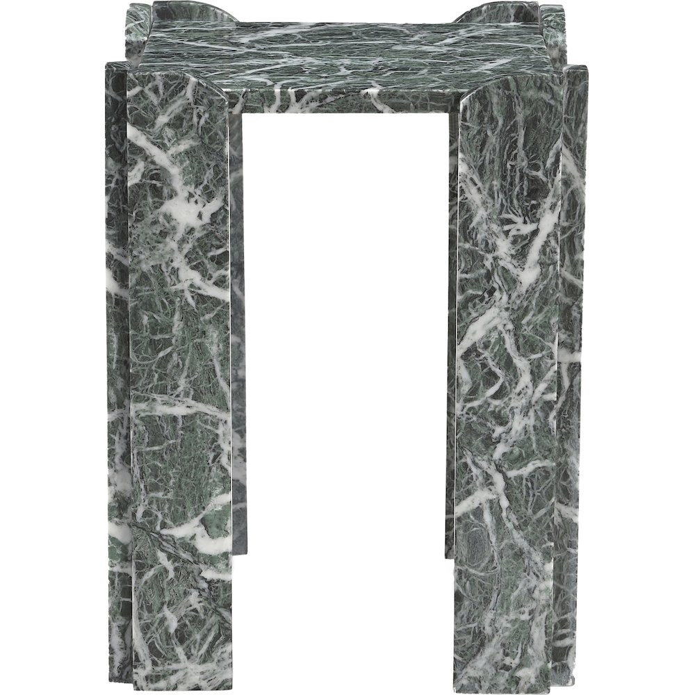 Ravello Green Genuine Marble End / Side Table