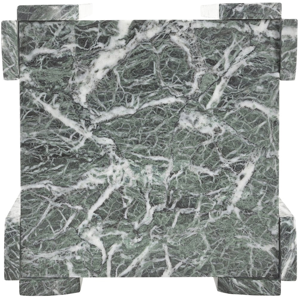Ravello Green Genuine Marble End / Side Table