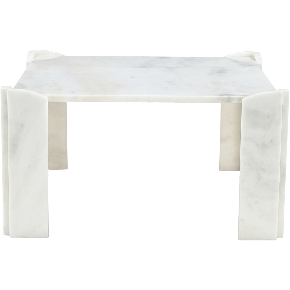 Ravello White Genuine Marble Coffee Table