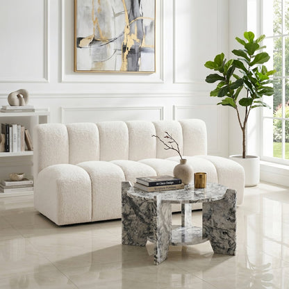 Soriano Alaska Genuine Marble Coffee Table