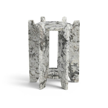 Soriano Alaska Genuine Marble End / Side Table