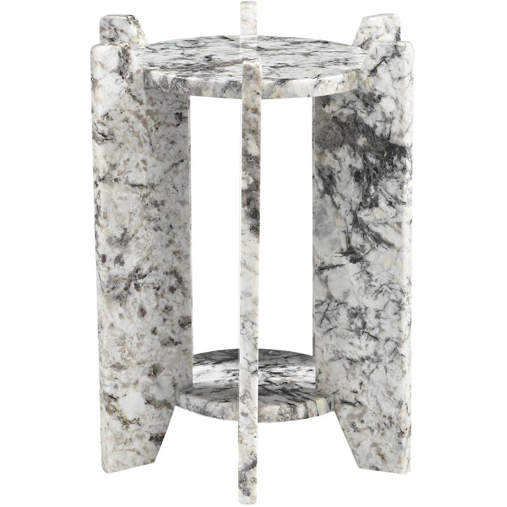 Soriano Alaska Genuine Marble End / Side Table