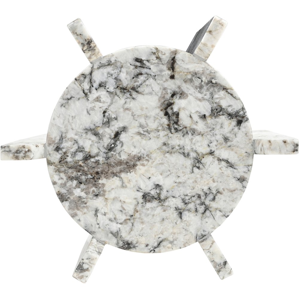 Soriano Alaska Genuine Marble End / Side Table