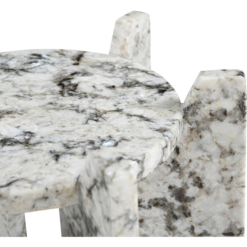 Soriano Alaska Genuine Marble End / Side Table