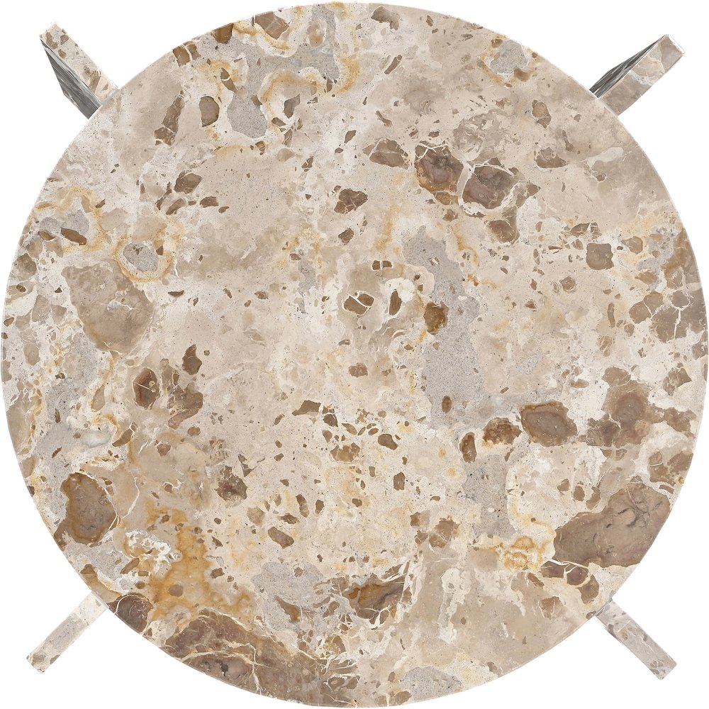 Soriano Beige Genuine Marble Coffee Table