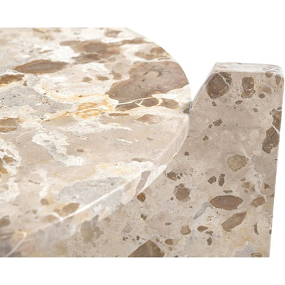 Soriano Beige Genuine Marble Coffee Table