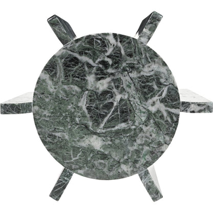 Soriano Green Genuine Marble End / Side Table