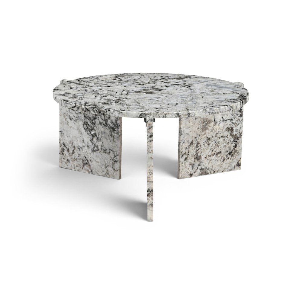 Vernazza Alaska Genuine Marble Coffee Table