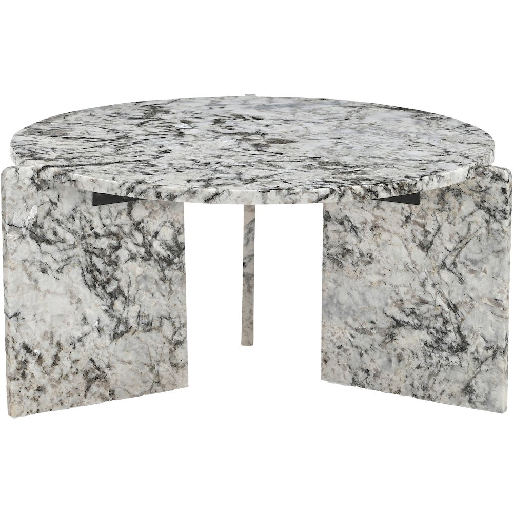 Vernazza Alaska Genuine Marble Coffee Table