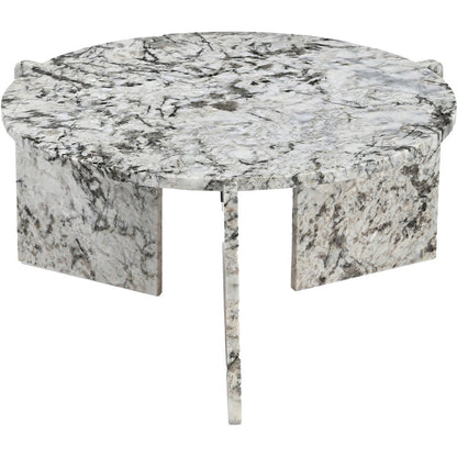 Vernazza Alaska Genuine Marble Coffee Table