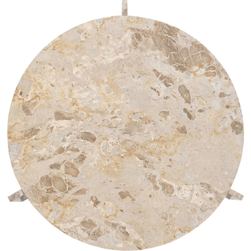 Vernazza Beige Genuine Marble Coffee Table