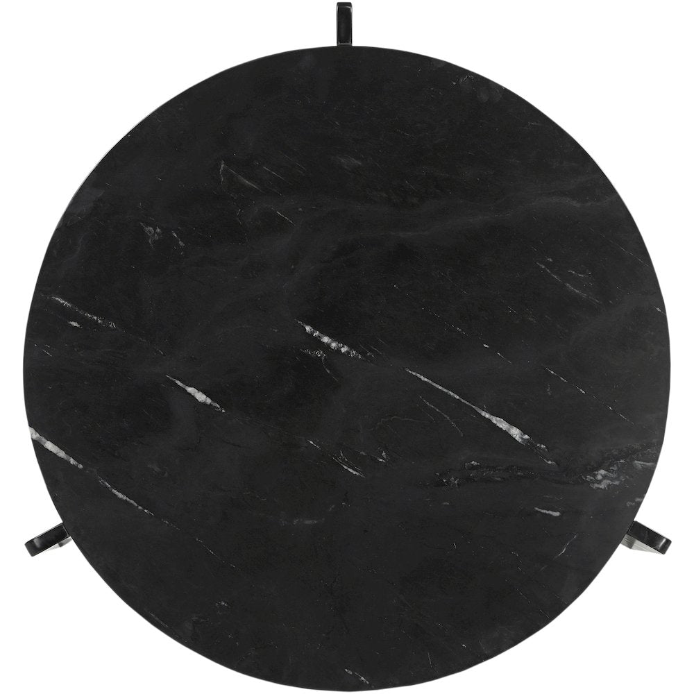 Vernazza Black Genuine Marble Coffee Table