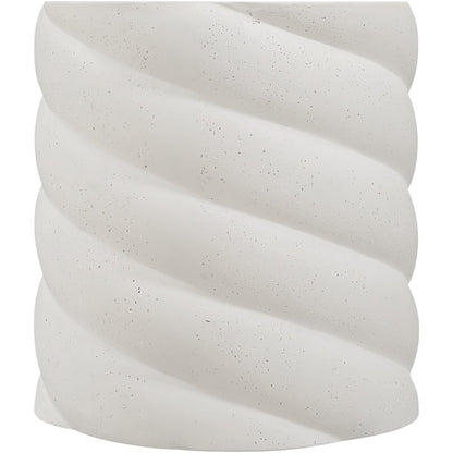 Marmet Cream Concrete Indoor / Outdoor End / Side Table