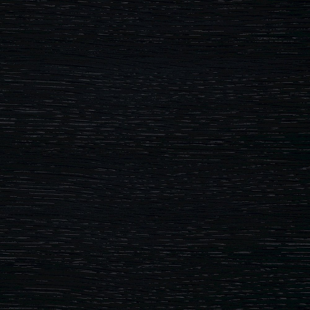 Botanical Black Solid Wood Bookcase