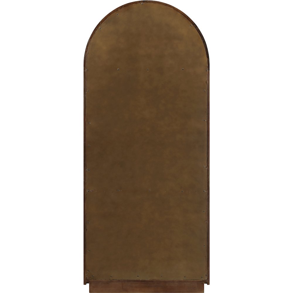 Botanical Brown Solid Wood Bookcase