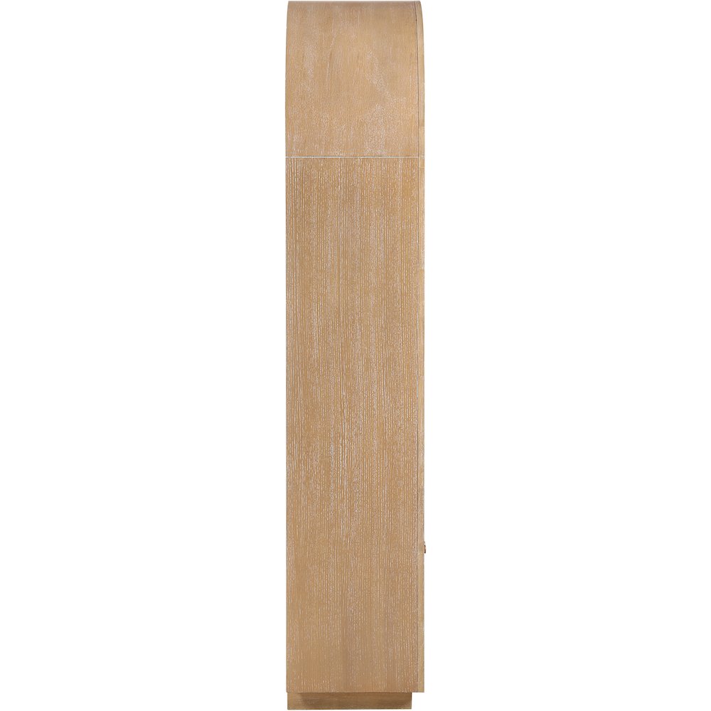 Botanical Natural Solid Wood Bookcase