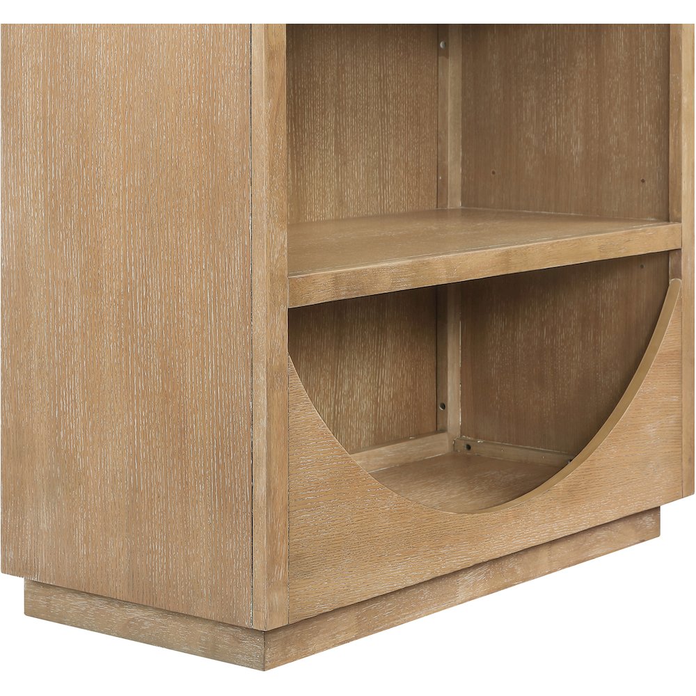 Hearth Natural Solid Wood Bookcase