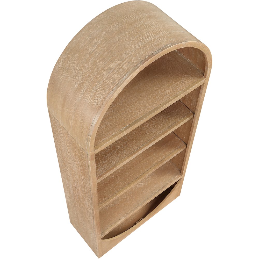 Hearth Natural Solid Wood Bookcase