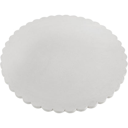 Petalia 60" Cream Concrete Indoor / Outdoor Dining Table