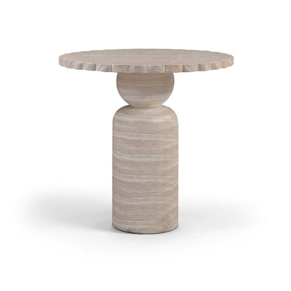 Petalia Travertine Concrete Indoor / Outdoor Counter Table