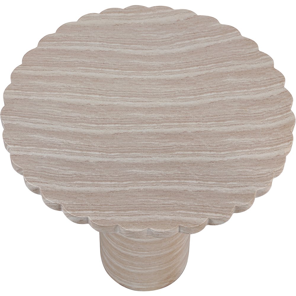 Petalia Travertine Concrete Indoor / Outdoor Counter Table