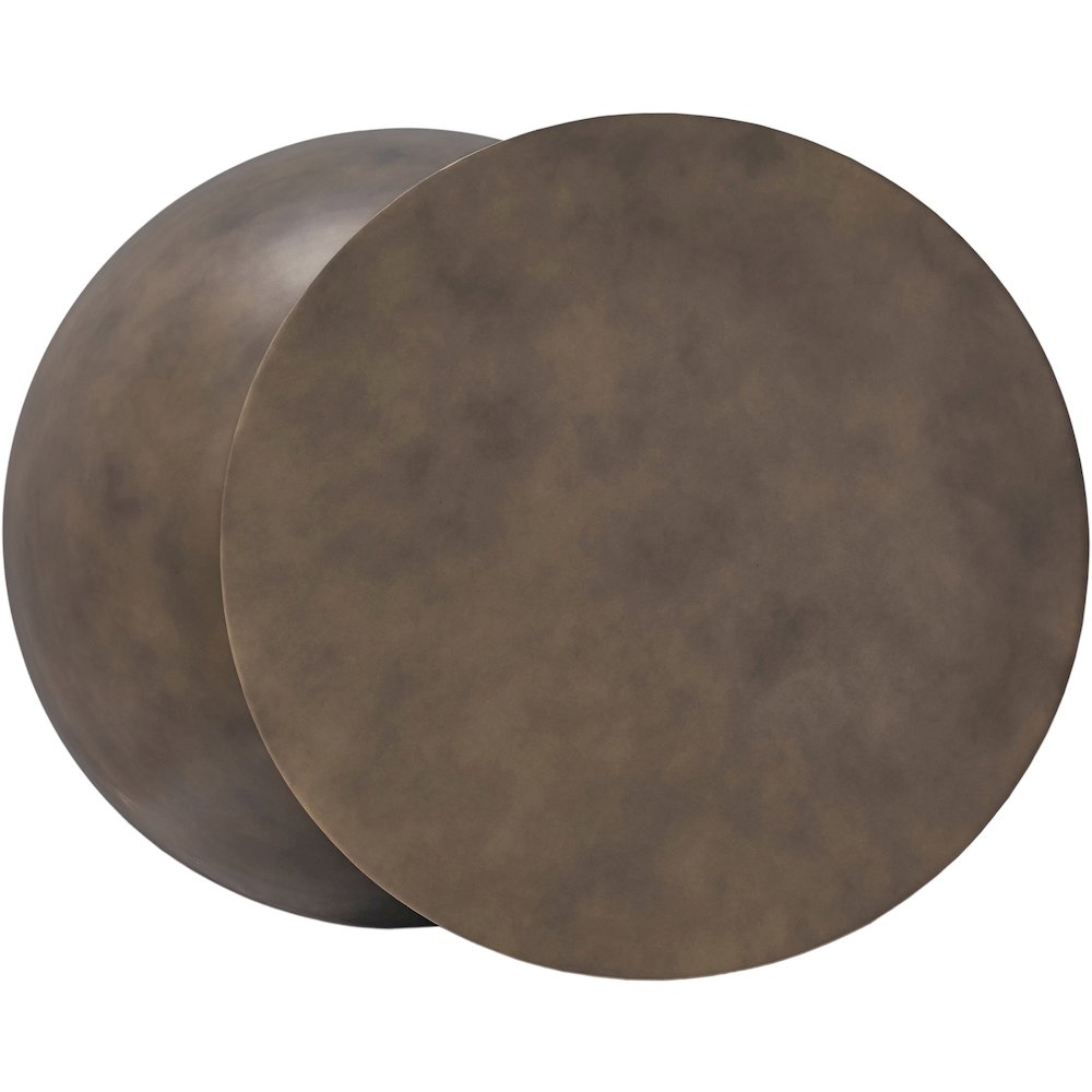 Boulder Gold Iron Coffee Table