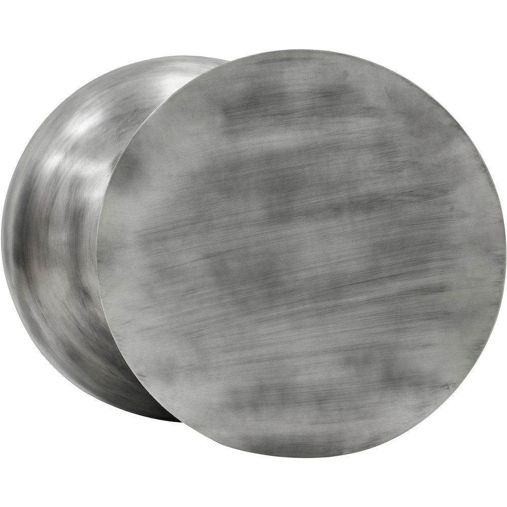 Boulder Silver Iron Coffee Table