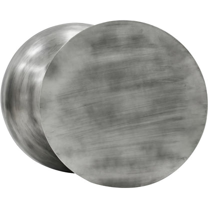 Boulder Silver Iron Coffee Table