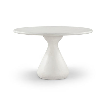 Sano 48" Cream Concrete Indoor / Outdoor Dining Table