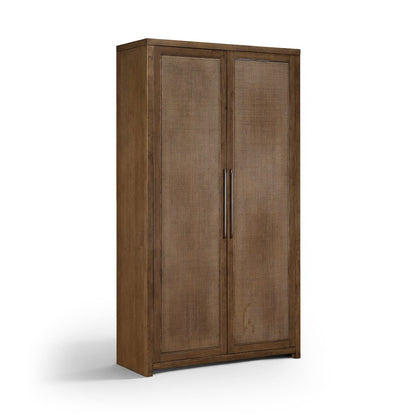 Vana Brown Solid Wood Storage Cabinet