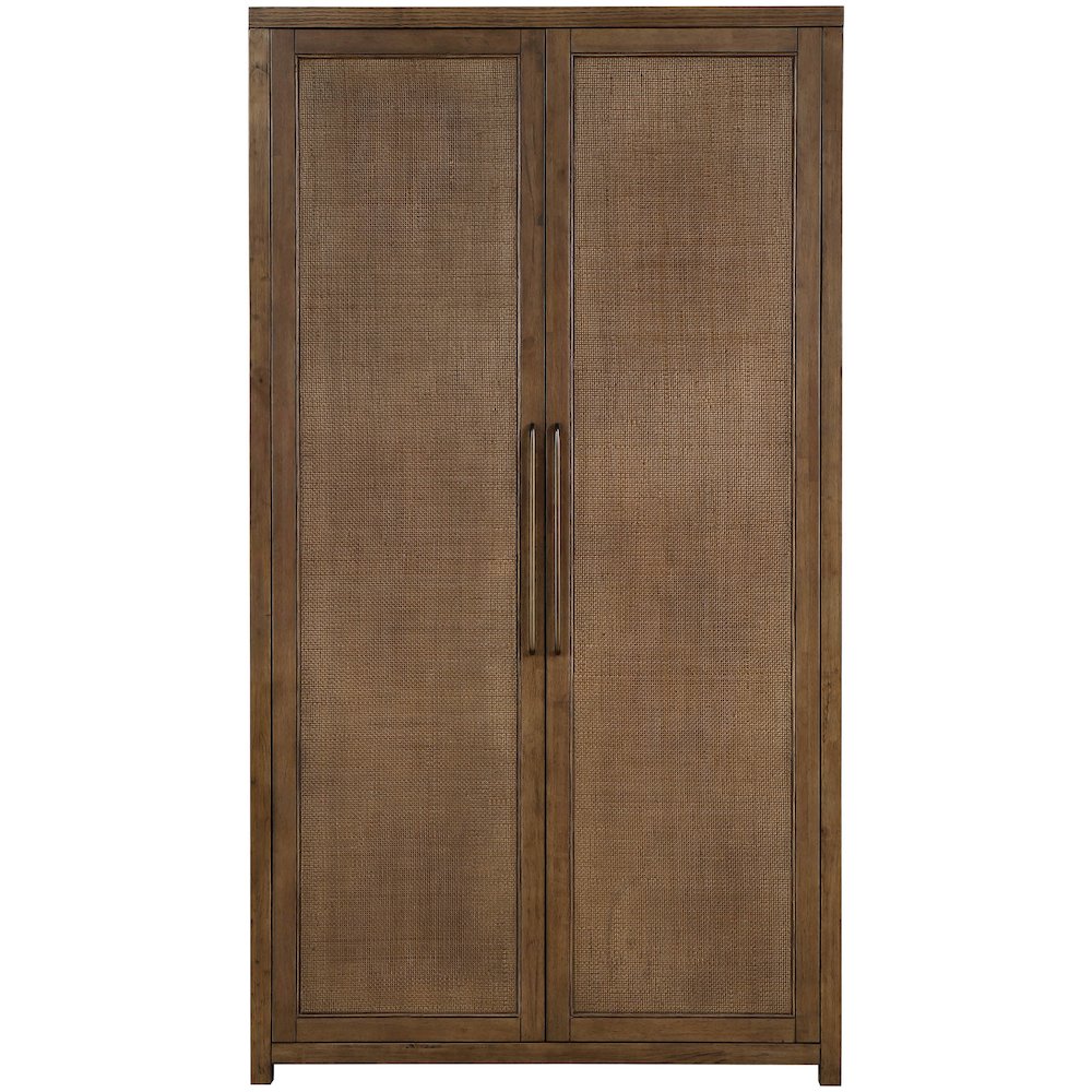 Vana Brown Solid Wood Storage Cabinet
