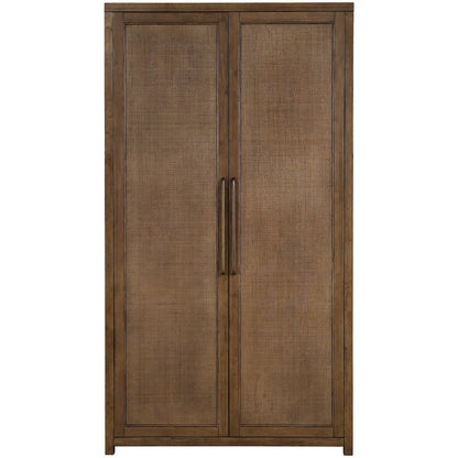 Vana Brown Solid Wood Storage Cabinet